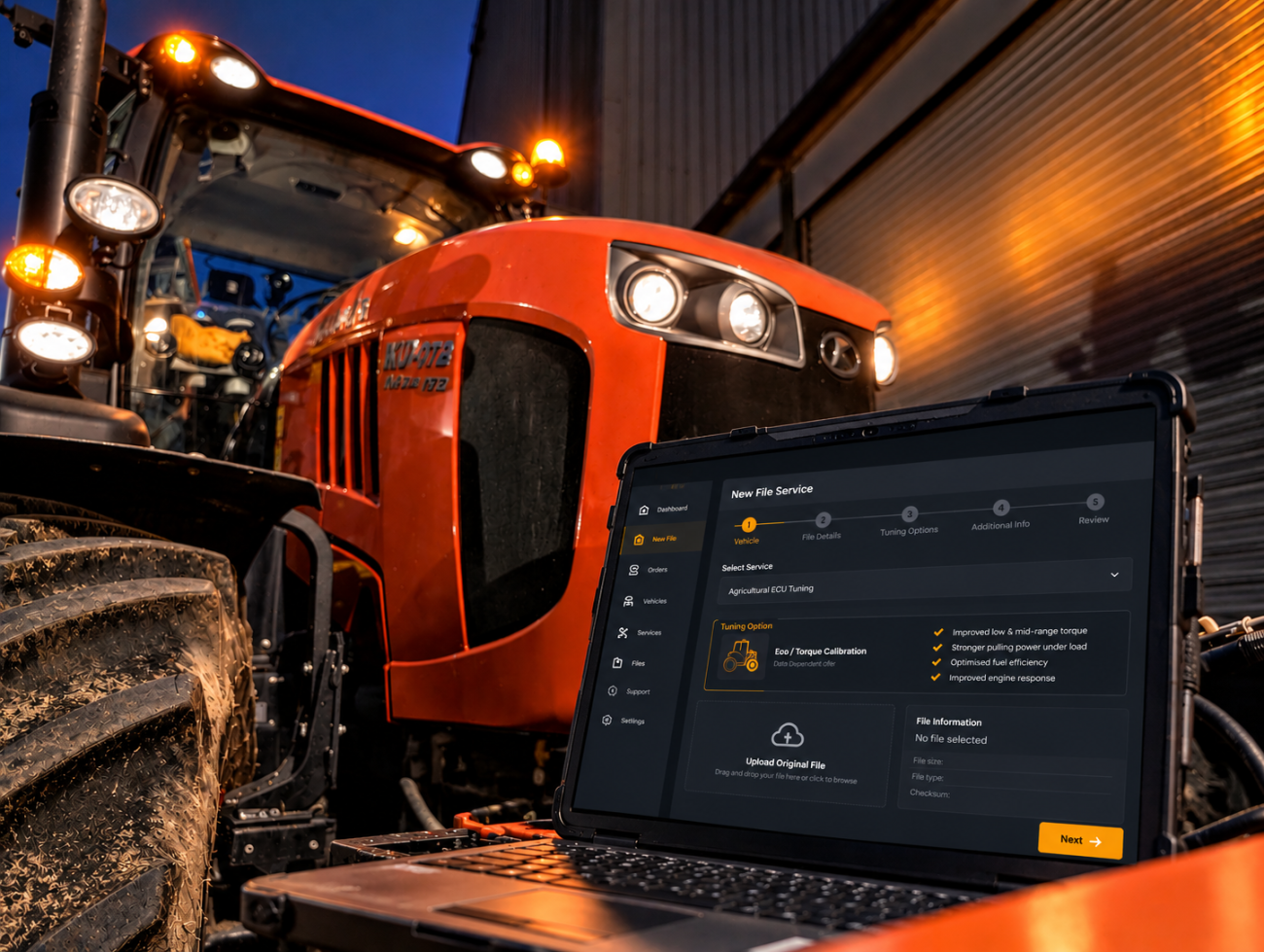 Agricultural ECU Tuning